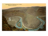 Horseshoe Curve, Deschutes River, Oregon Posters