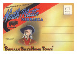 Postcard Folder, North Platte, Nebraska Giclee Print