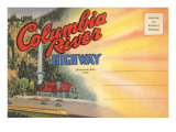 Postcard Folder, Columbia River Highway Print