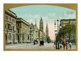 Vintage Fifth Avenue, New York City Lámina giclée Vintage Fifth Avenue, New York City Lámina giclée