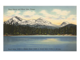 Three Sisters and Mirror Lake, Oregon Posters