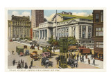 Public Library, New York City Lámina giclée Public Library, New York City Lámina giclée