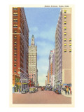 Boston Avenue, Tulsa, Oklahoma Prints