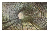Hudson River Tunnel, New York City Giclee Print