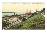 Niagara River, Buffalo, New York Giclee Print