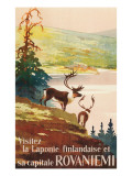 Visit Finnish Lappland Plakat Visit Finnish Lappland Plakat