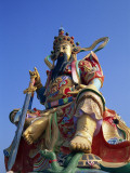 Taiwan, Kaohsiung, Lotus Lake, Statue of Taoist God Xuan-Tian-Shang-Di Photographic Print by Steve Vidler
