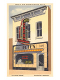 Pete's Cafe, Retro Diner Giclee Print