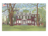 Wheatland, President Buchanan's Home, Lancaster, Pennsylvania reproduction procédé giclée