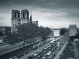 Notre Dame Cathedral and River Seine, Paris, France Photographic Print by Jon Arnold