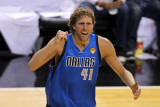 Dallas Mavericks v Miami Heat - Game One, Miami, FL - MAY 31: Dirk Nowitzki Photographic Print by Marc Serota