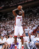 Dallas Mavericks v Miami Heat - Game One, Miami, FL - MAY 31: LeBron James Photographic Print by Andrew Bernstein