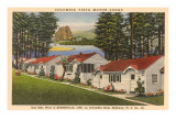Columbia Vista Motor Lodge, Bonneville, Oregon Giclee Print