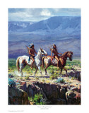 Scouts In Rough Country Prints by Martin Grelle Scouts In Rough Country Prints by Martin Grelle