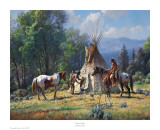 Empty Lodge Art by Martin Grelle