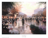 Cafe Madeleine Prints by Christa Kieffer