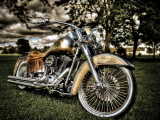 Harley Fotografie-Druck von Stephen Arens