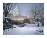 Evening on the Hill Prints by Rod Chase