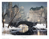 Twilight In Central Park Poster von Rod Chase