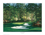 The 10th At Augusta Prints by Larry Dyke