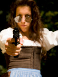 Dangerous Girl Photographic Print by Nathan Wright