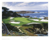 The 15th At Cypress Point Art par Larry Dyke
