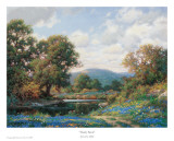 Shady Bend Poster by Larry Dyke