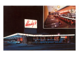 Hody's Drive-In, Roadside Retro Giclee Print