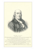 Engraving of Benjamin Franklin Lámina giclée Engraving of Benjamin Franklin Lámina giclée