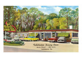 Tallahassee Dining Room, Roadside Retro reproduction procédé giclée