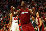 Miami Heat v Chicago Bulls - Game Five, Chicago, IL - MAY 26: Chris Bosh Photographic Print by Jonathan Daniel