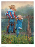 Cowboy Up Posters by June Dudley