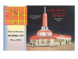 Garland's Drive-in, Roadside Retro Posters