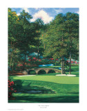 The 11th At Augusta Prints by Larry Dyke