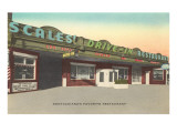 Scales' Drive-In, Roadside Retro Giclee Print