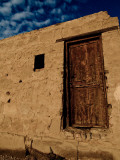 Brown Wooden Door, Karnak, Egypt Photographic Print by Clive Nolan