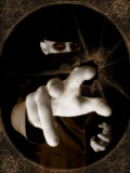 The Portrait Escapist by Helena M. Damsel Fotografie-Druck von Helena Marroqui