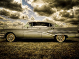 Buick Roadmaster 1958 : automobile de collection Photographie par Stephen Arens