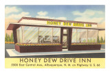 Honey Dew Drive-In, Roadside Retro Giclee Print