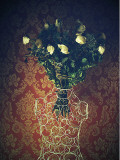 Roses on Mannequin by Helena M. Damsel - The Whispering Muse Photography Photographic Print by Helena Marroqui