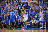 Oklahoma City Thunder v Dallas Mavericks - Game Five, Dallas, TX - MAY 25: Tyson Chandler Photographic Print by Noah Graham