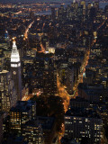 New York City at Night Photographic Print by Felipe Rodriguez