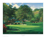 The 11th At Augusta Posters by Larry Dyke