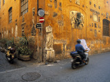 Scooter in Street, Rome, Italy Photographic Print by Demetrio Carrasco