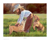 Puppy Love Posters by June Dudley