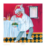 Gloria Eriksen - Salad Bar Chef - Poster