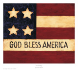 4 Star Flag Poster by Patrick DeSantis