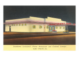 Sammy's Restaurant, Louisiana, Roadside Retro reproduction procédé giclée