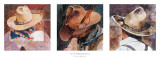 Hats Portrait II Posters by Linda Loeschen
