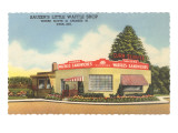 Sauzer's Little Waffle Shop Giclee Print